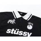 STUSSY FOOTBALL POLO